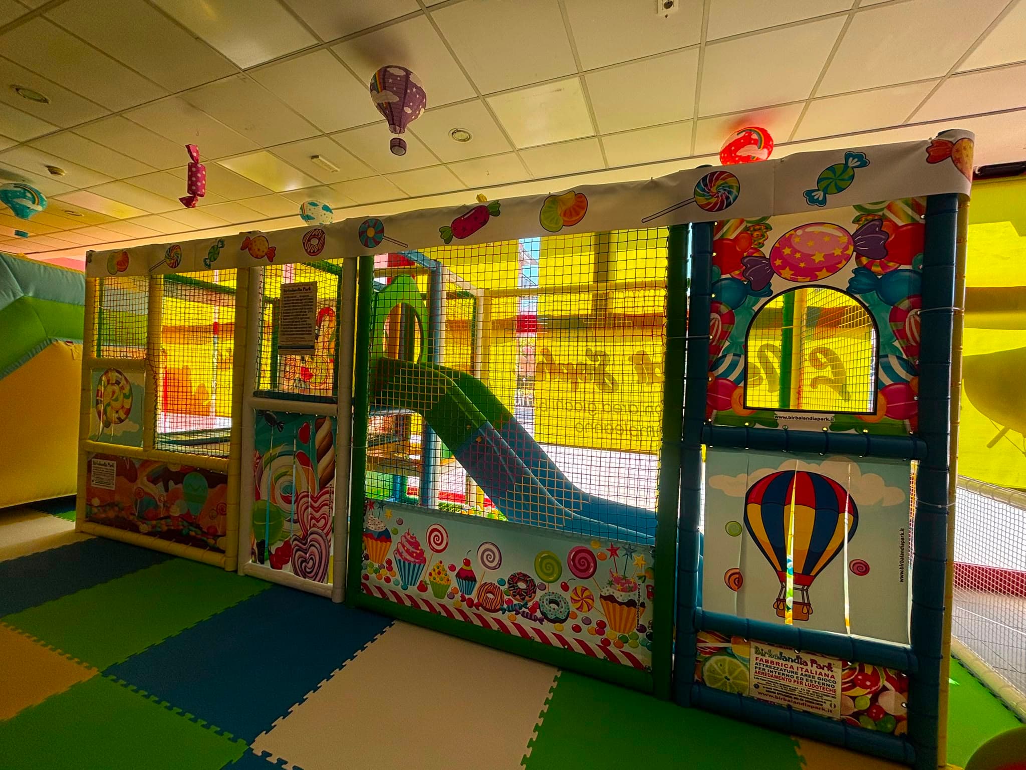 Struttura soft play a più livelli del PlayPark